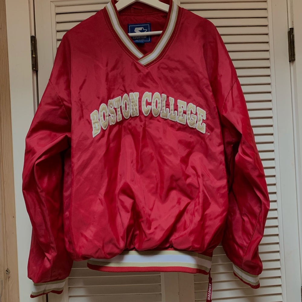 Boston College Starter Vintage Varsity Bomber